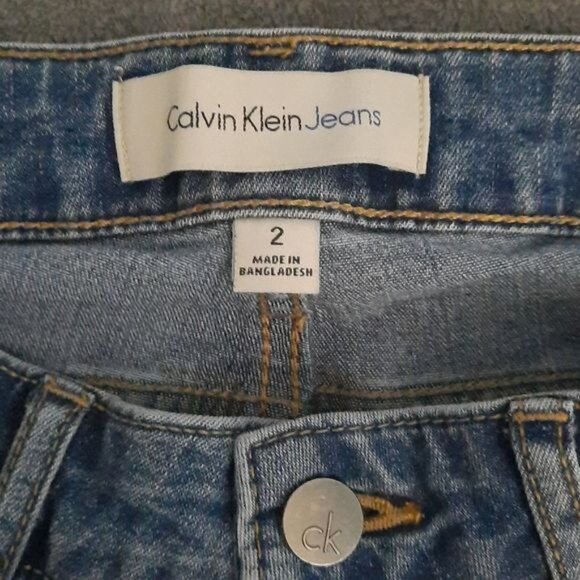 Calvin Klein Jeans Size 2 Skinny Ankle - Picture 2 of 8